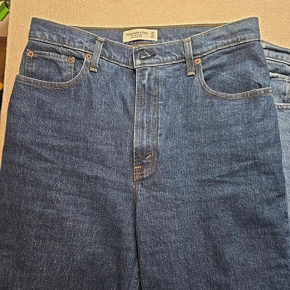 Abercrombie-fitch Women's Blue Jeans - Picture 2 of 8